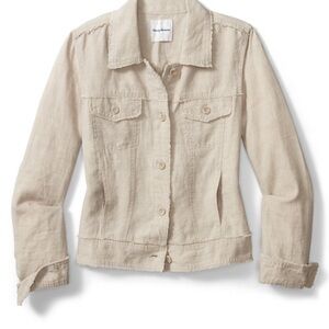 Tommy Bahama Light Tan Jean Jacket